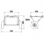 Тележка для транспортировки 'Каяка'