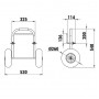 Тележка для транспортировки лодки типа 'Пелла'