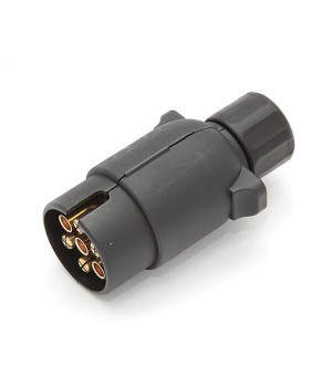 Разъем трейлерный 7 штырей (папа)