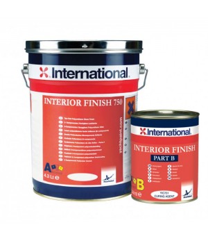 Краска Interior Finish 750 (RAL 9010) для покрытия внутренних помещений (5л)