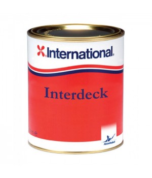 Нескользящая краска для палубы Interdeck (голубая) 0,75мл