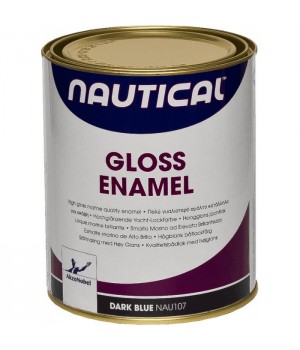 Эмаль глянцевая тёмно-синяя 0,75 л