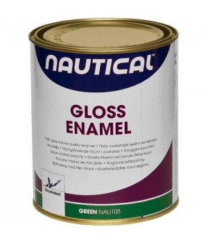 Эмаль глянцевая зеленая 0,75 л