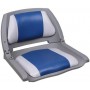 Кресло для лодки Folding - серый/синий