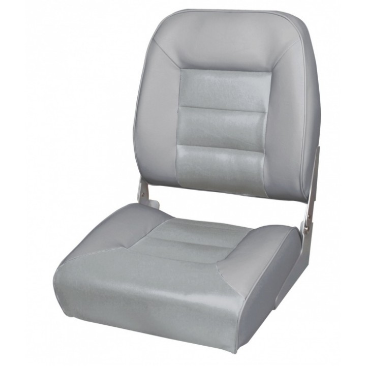 Кресло для лодки Premium High Back Boat Seat - серый