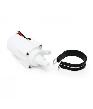 Насос водяной с монтажным хомутом 100GPH, 12В