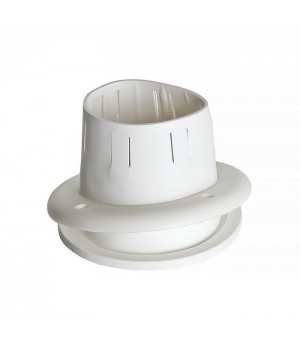 Кожух для пучка тросов белый