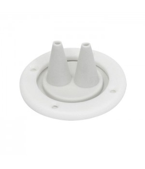 Кожух для тросов газ-реверс белый