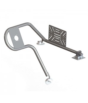 Стойка рулевая с креплением на баллон надувной лодки 32мм быстросъемная