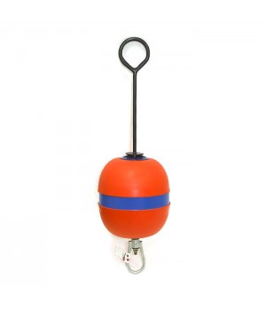 Буй причальный 890х285 мм красный