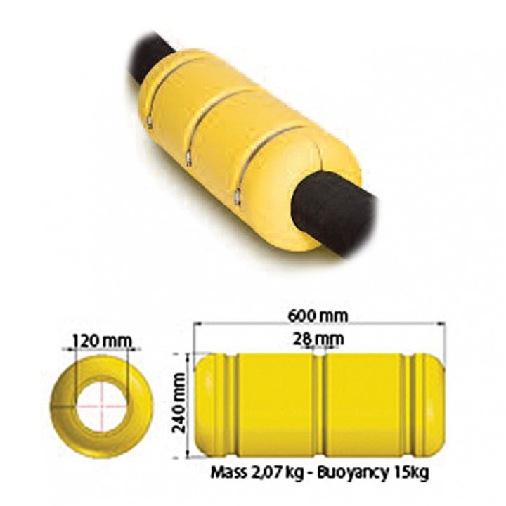 Поплавок FlowSafe для шланга 120 мм