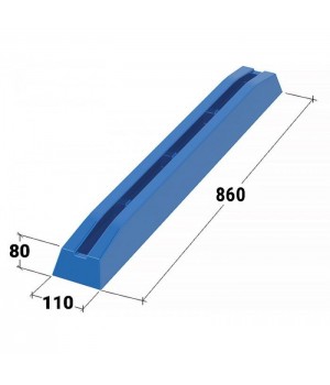 Кранец причальный 860 мм синий