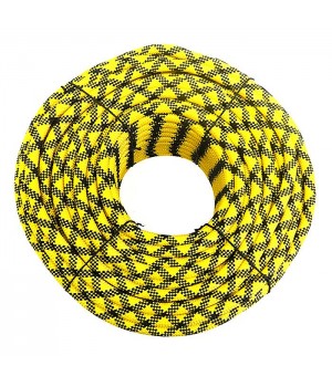 Шнур яхтенный ЭКСТРИМ 10мм желто-черный