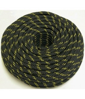 Шнур яхтенный ЭКСТРИМ 6мм желто-черный