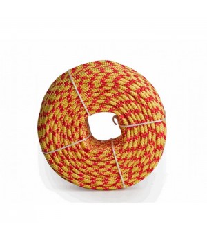 Шнур яхтенный ЭКСТРИМ 6мм желто-красный