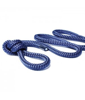 Трос швартовый 12мм*9м тёмно-синий