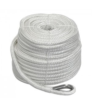 Плетеный якорный трос 12мм*45м белый