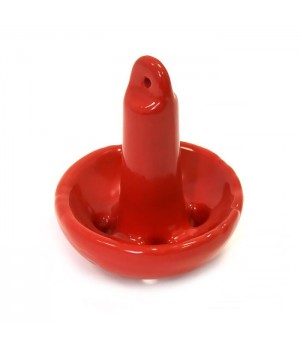 Якорь- гриб в ПВХ оболочке 4,5кг красный