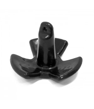 Якорь- гриб в ПВХ оболочке 6,8кг чёрный