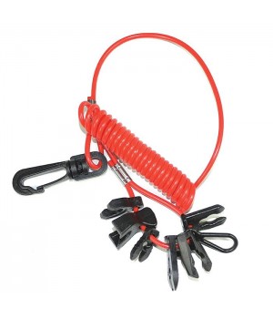 Чека предохранительная на шнуре универсальная