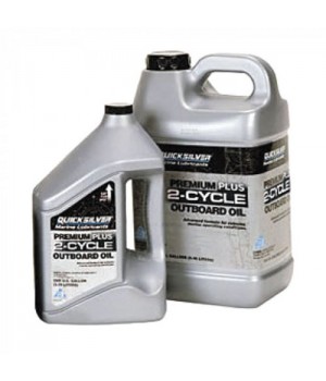 Масло 2х такт Quicksilver Premium Plus TCW3 (4л)