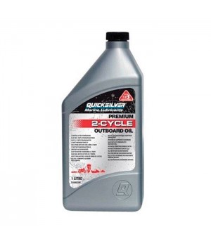 Масло 2х такт Quicksilver Premium TCW3 (1л)