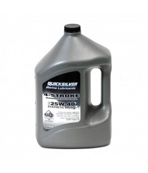 Масло 4х такт Quicksilver 25W-40 синтетическое (4л)