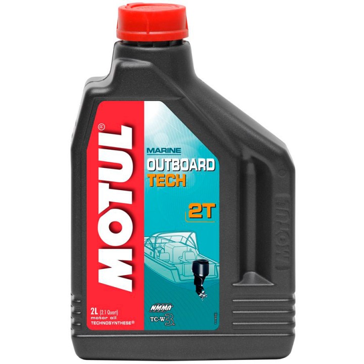 Масло моторное Motul Outboard 2T Tech (2л)