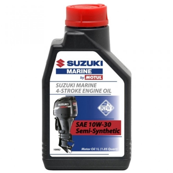 Масло моторное Motul Suzuki Marine Semi-Synthetic 4T 10W-30 (1л) 