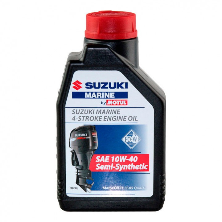 Масло моторное Motul Suzuki Marine Semi-Synthetic 4T 10W-40 (1л) 