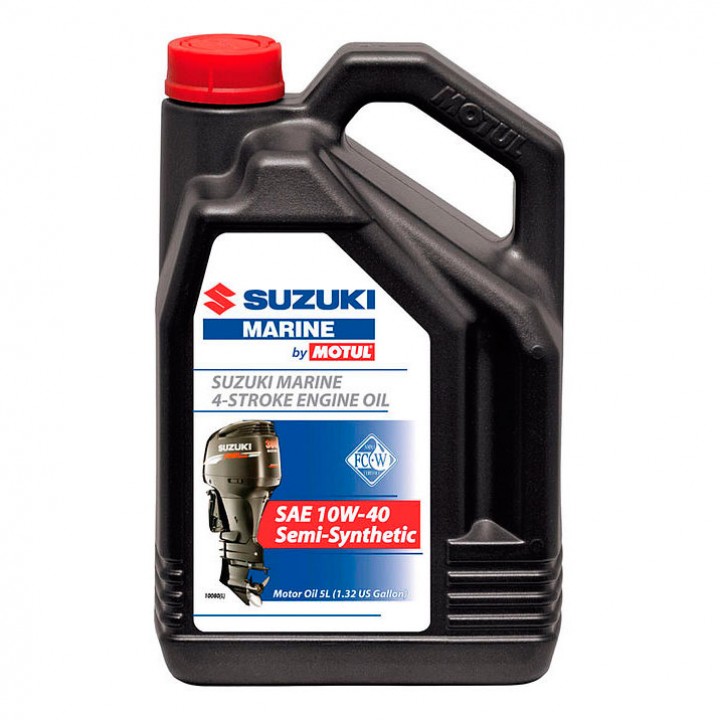 Масло моторное Motul Suzuki Marine Semi-Synthetic 4T 10W-40 (5л) 