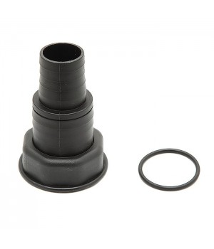 Патрубок заливной 35-50мм, пластик