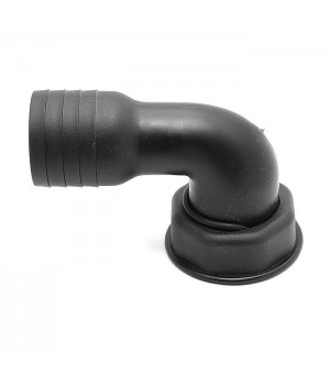 Патрубок заливной 50мм, пластик