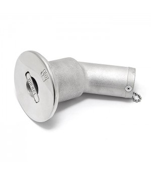 Горловина заливная угловая 38мм Diesel сталь