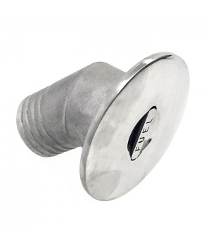 Горловина заливная угловая Fuel 38мм, сталь