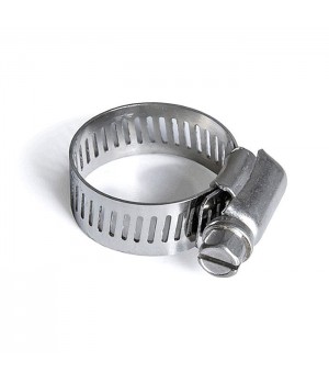 Хомут червячный 16-27 AISI304