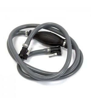 Комплект топливный из ПВХ с грушей и фиттингами типа YAMAHA, армированный