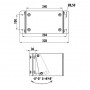 Транец выносной с регулировкой угла наклона для ПЛМ до 12 л.с.