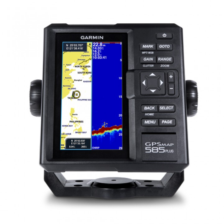 Эхолот-картплоттер Garmin GPSMAP 585 Plus с трансдьюсером GT20