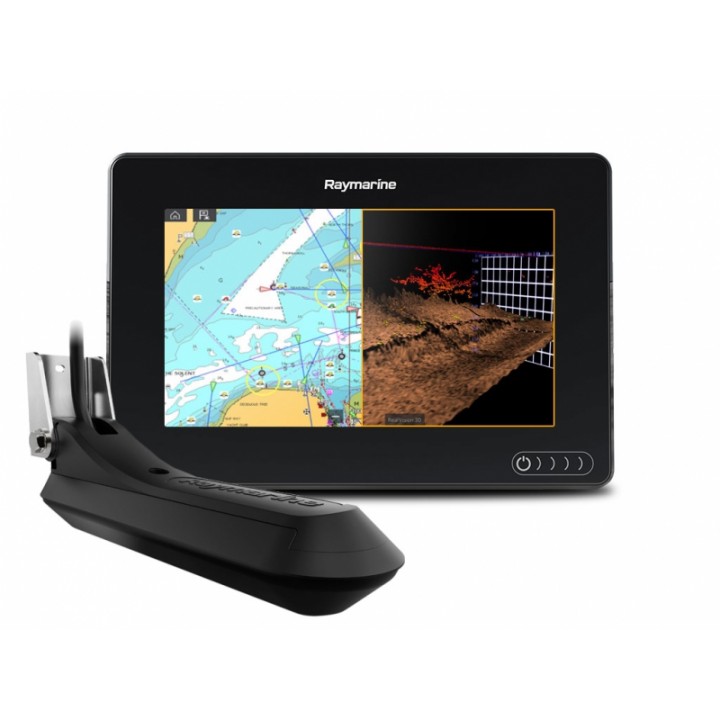 Эхолот-картплоттер Raymarine AXIOM 7 RV с датчиком RV-100