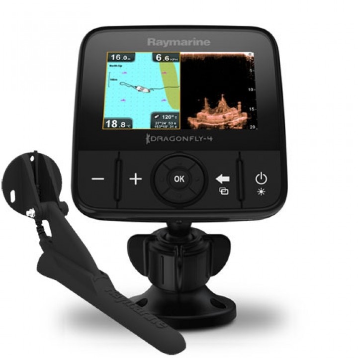 Эхолот-картплоттер Raymarine Dragonfly-4 PRO