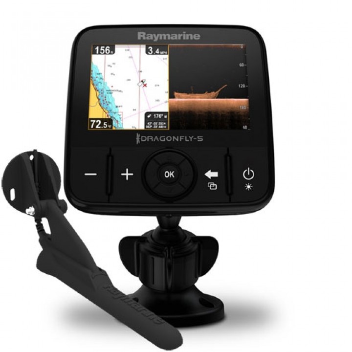 Эхолот-картплоттер Raymarine Dragonfly-5 PRO