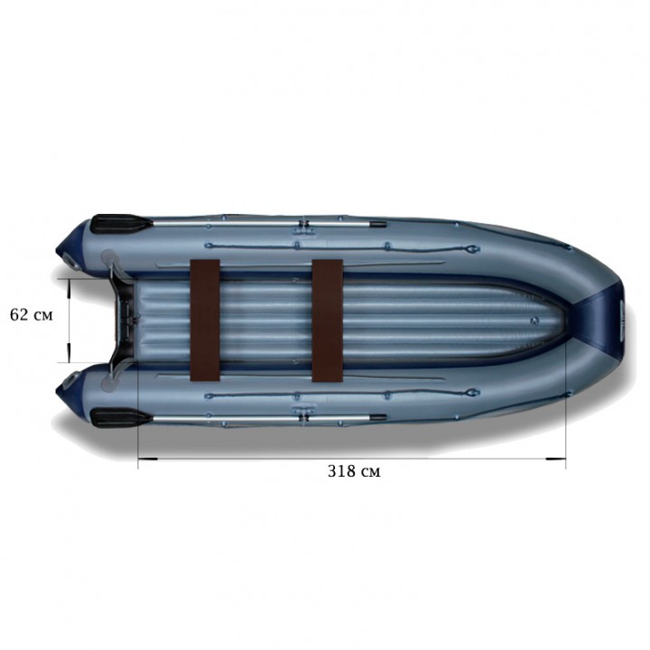 Надувная лодка ПВХ Флагман 420 IGLA