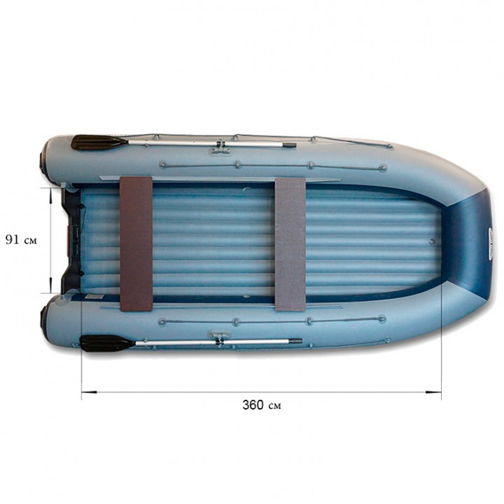 Надувная лодка ПВХ Флагман DK 420 AIR