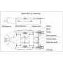 Надувная лодка ПВХ Фрегат 280 Е mini