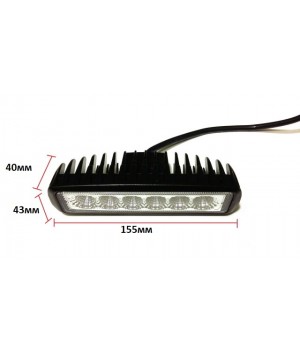 Фара светодиодная DP031-3W18W