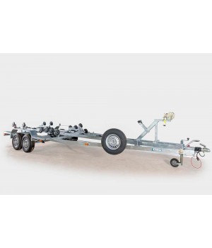 ПРИЦЕП ЛАВ 81018 для перевозки лодки, катер длиной до 8м.