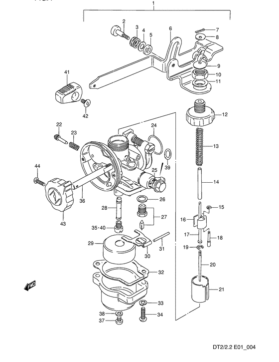 Carburetor - Карбюратор для Dt2