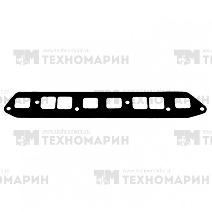 Прокладка выпускного коллектора Mercruiser/OMC 18-0681