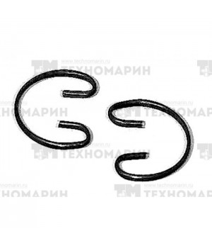 Комплект стопорных колец (2 шт) поршневого пальца Yamaha 93450-13022